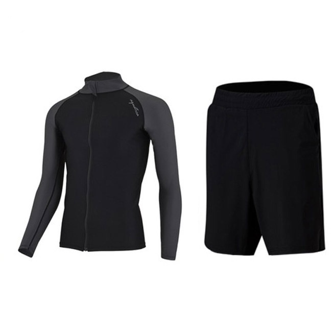 メンズラッシュガード+半ズボン セット AQAMAK-PZ