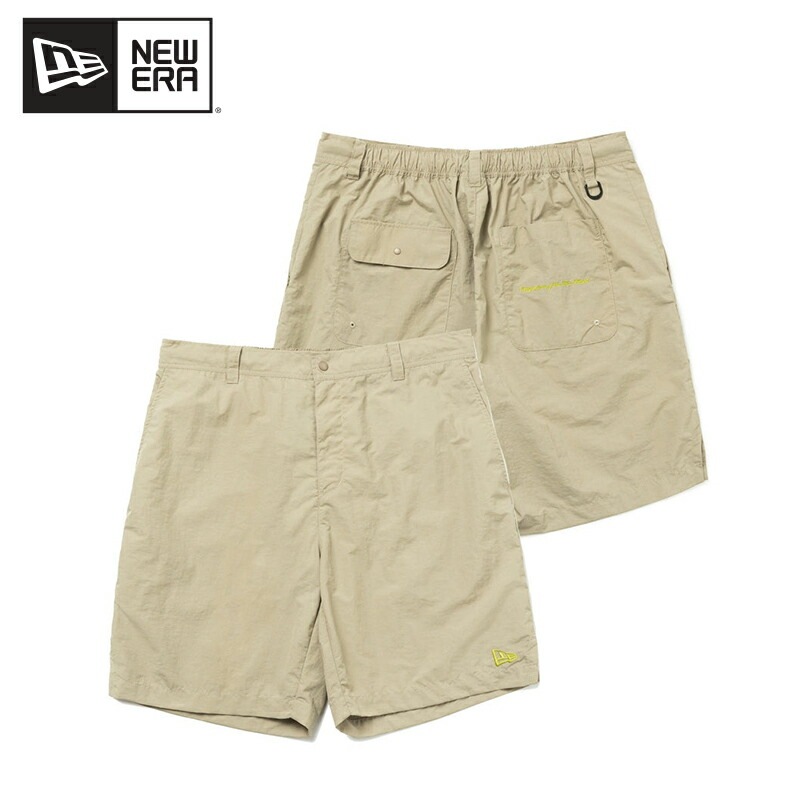 ニューエラ ナイロン ショートパンツ Khaki ゴルフ/ボトムス/パンツ/メンズ 国内正規品 [AA]