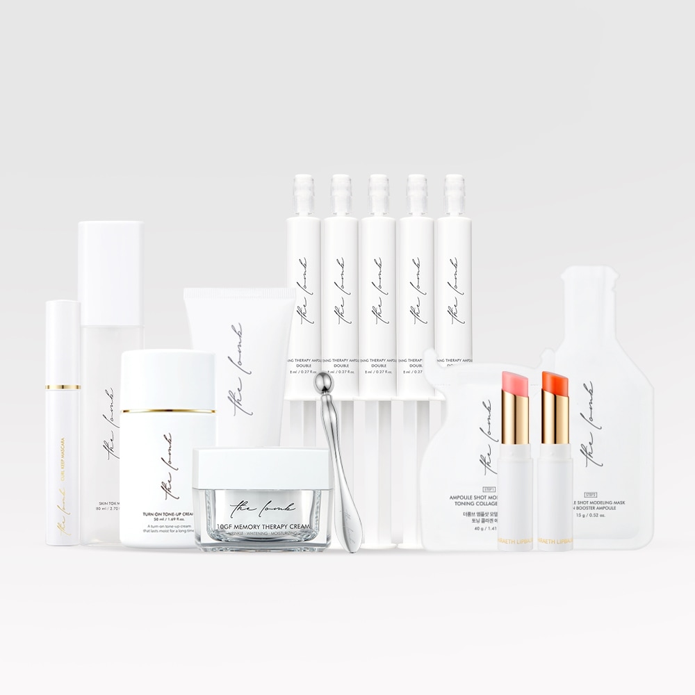 ver-2 【人気商品総合構成15種】[韓国正規品発送]ファンデーション/アンプル/リフティングクリーム/コラーゲンボール/リップバーム/セラム/ミスト/マスカラなど + マスクパック追加贈