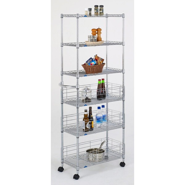 MD3015-6W ルミナス ストッカーワゴン 6段 30W