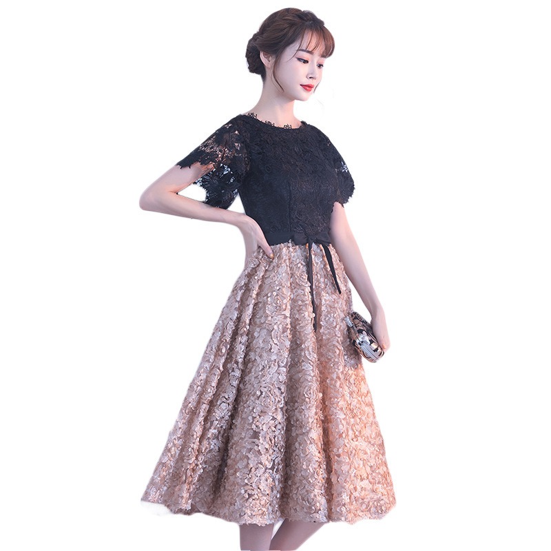 パーティードレス 結婚式 ドレス 袖あり 卒業式 大人 ドレス ロングドレス 演奏会 チャイナドレス ウェディング パーティー お呼ばれドレス シャン006-883