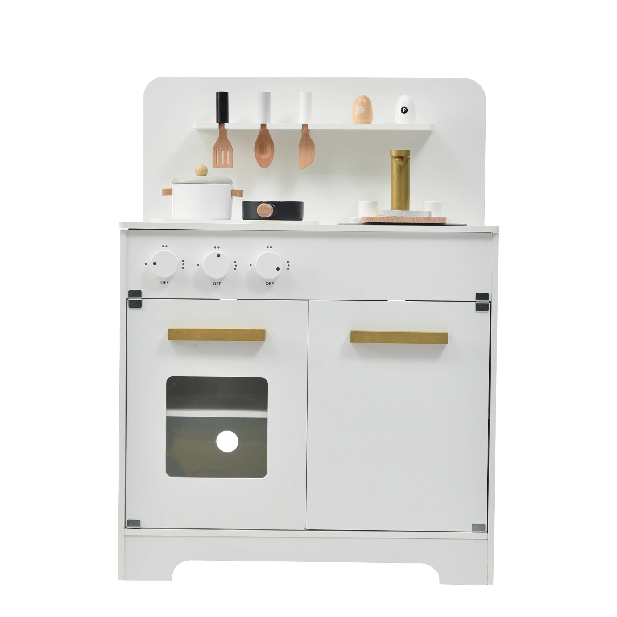 おままごと キッチン 木製 調理器具付き ままごとセット 誕生日 台所 知育玩具 子供用 子供 収納 まねっこ コンロミニキッチン おもちゃキッチン キッズ ベビー プレゼント【ホワイト】