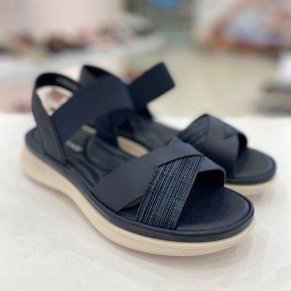 女性用夏サンダル 3CM YAEMDS703NYPI HFDP3A GN_GN