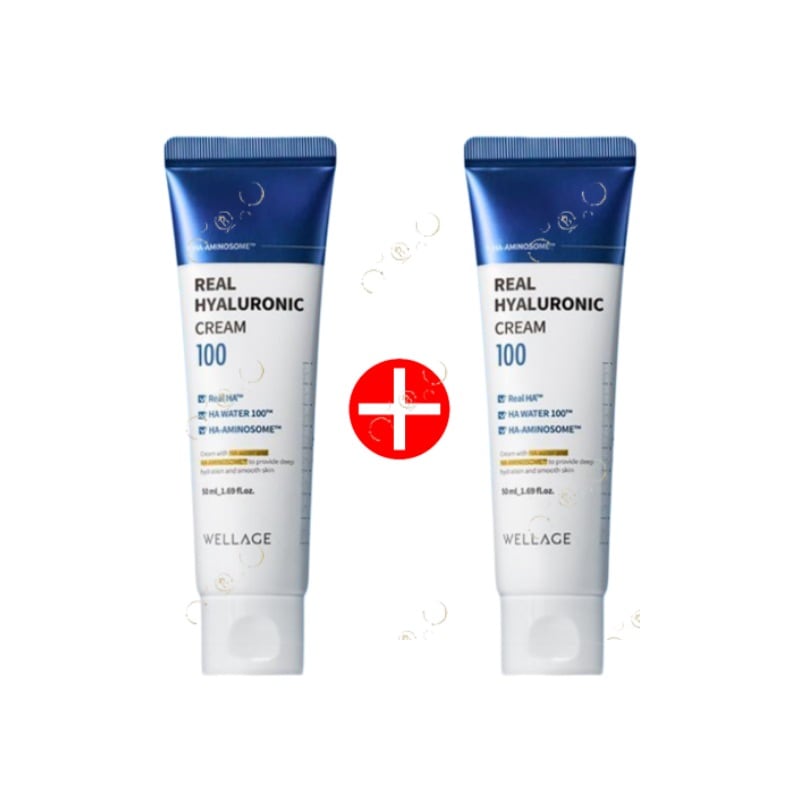 [1+1] リアル ヒアルロニック 100 クリーム 50ml + 50ml 4,711円