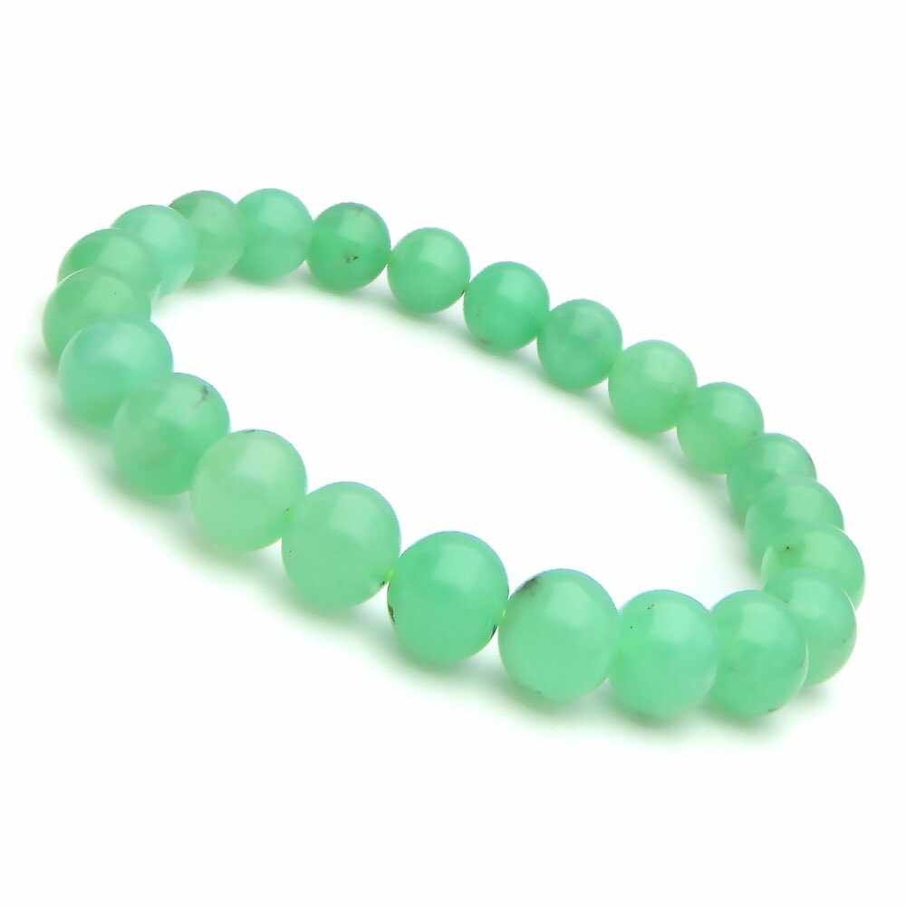クリソプレーズ ブレスレット 8mm パワーストーン ブレスレット メンズ レディース 天然石 数珠 アクセサリー メンズブレスレット レディースブレスレット パワーストーンブレス hh000177