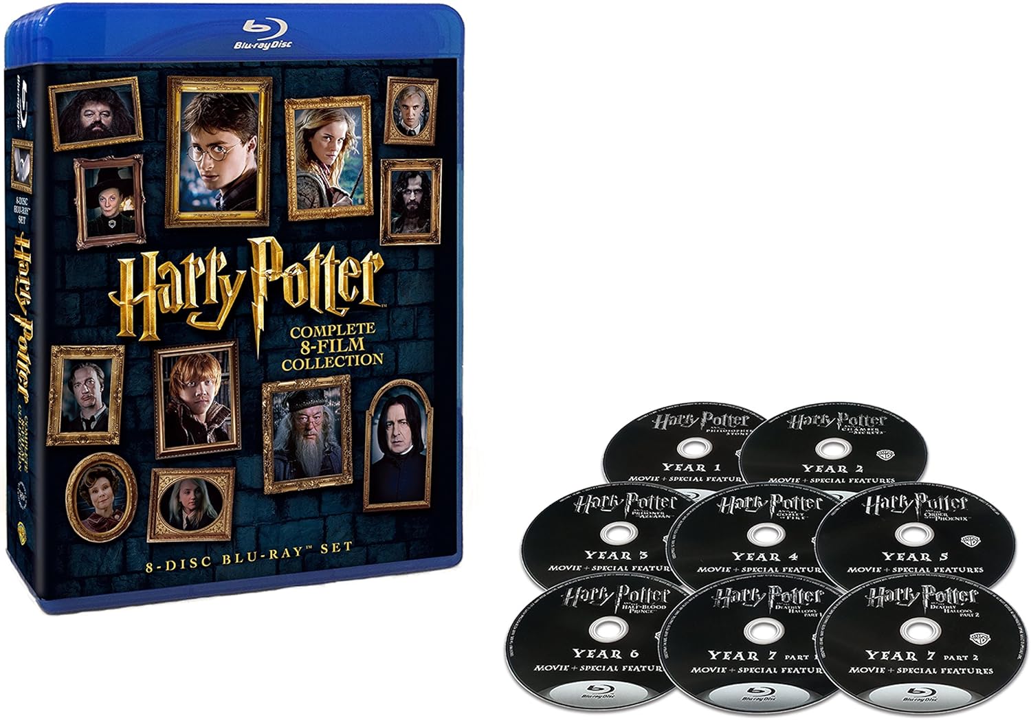 ふっくらとした印象を目指しますー・ポッター 8-Film ブルーレイセット 8枚組 Blu-ray
