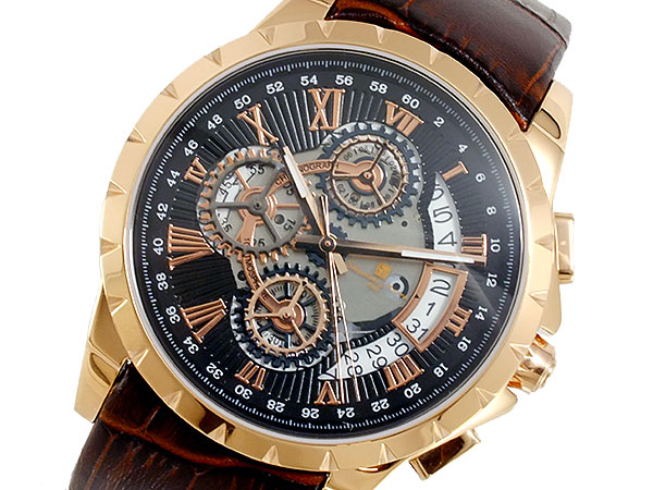 サルバトーレマーラ SALVATORE MARRA クオーツ メンズ 腕時計 SM13119S-PGBK