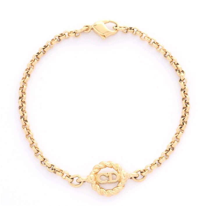 クリスチャン ディオール CDロゴ サークル ヴィンテージ【ブレスレット】