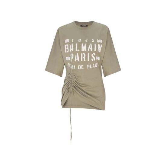 BALMAIN Women Tops GF0EH035 BD55 UJA GREEN