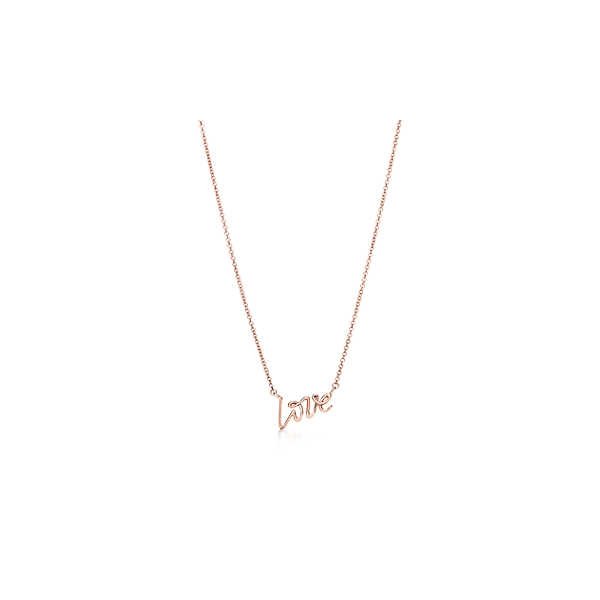 ファッションの ティファニー TIFFANY ネックレス ローズゴールド 18K