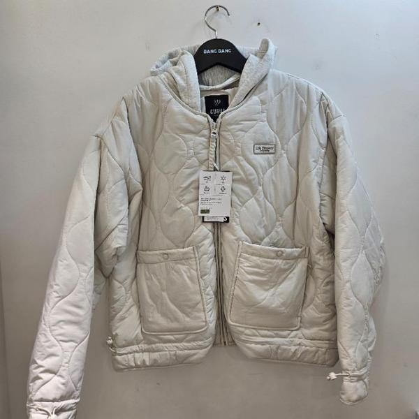 BANG BANG HC19 女性フード取り外し可能キルティングパターンパディングジャンパー CUL811 (S41913870)