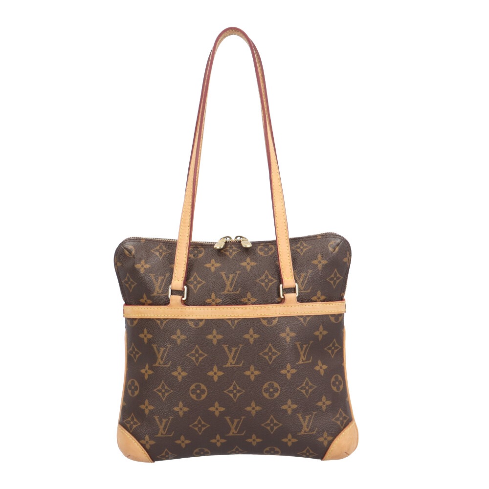 ルイヴィトン クーサンGM モノグラム ショルダーバッグ モノグラムキャンバス M51141 ブラウン LOUIS VUITTON 中古