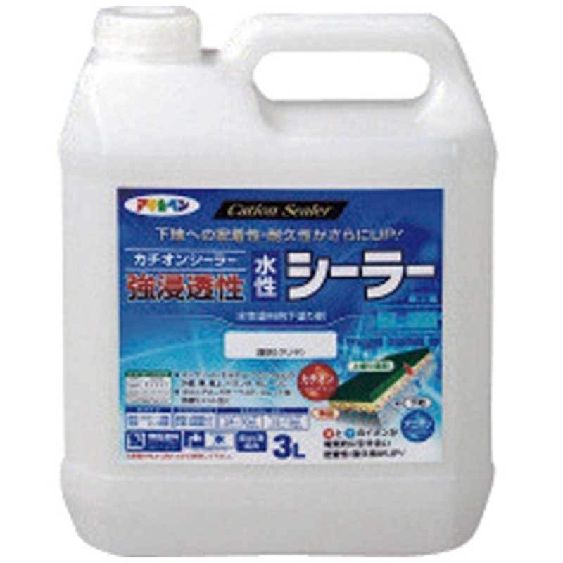 アサヒペン　アサヒペン 強浸透性水性シーラー3Lクリヤ　458179