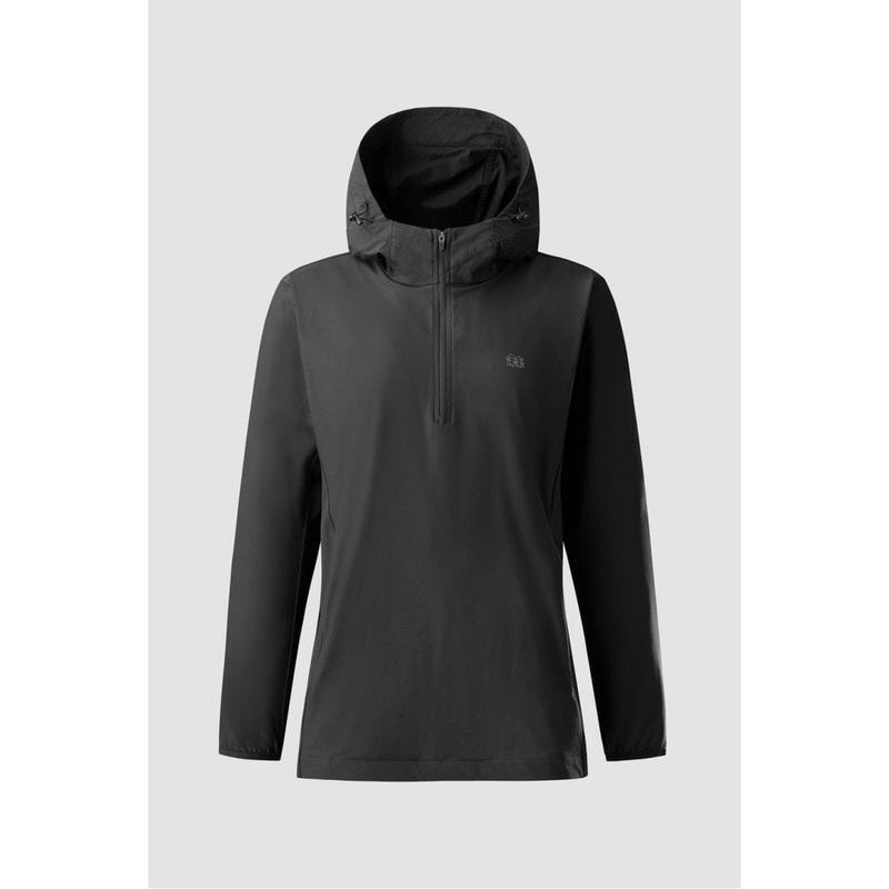 [] 女性用ウーブンハイブリッドパーカー JKTBA24172BLK