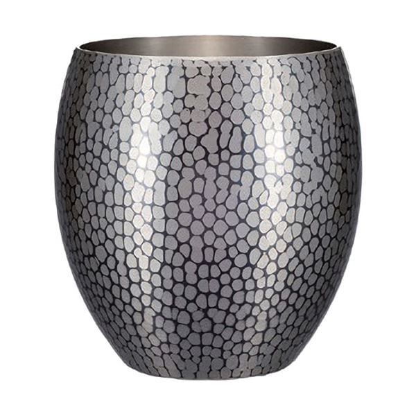 新光金属 純銅錫被仕上げ 手打ち鎚目焼酎カップ（大） BR-007SN