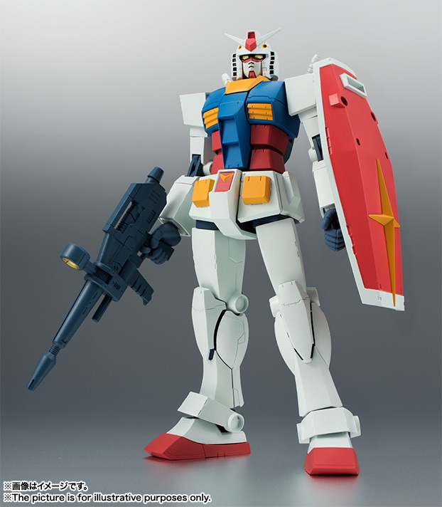 バンダイスピリッツ 【再生産】ROBOT魂 SIDE MS RX-78-2 ガンダム ver. A.N.I.M.E.（機動戦士ガンダム） 可動フィギュア Rダマシイ RX-78-2 ガンダム