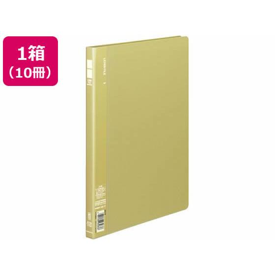 レバーファイルMZ A4タテ とじ厚10mm 黄 10冊 コクヨ ﾌ-F320Y