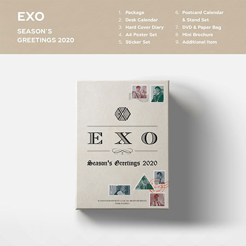EXO EXOシーズングリーティングSEASONS GREETING 2020（未開封） 6,827円