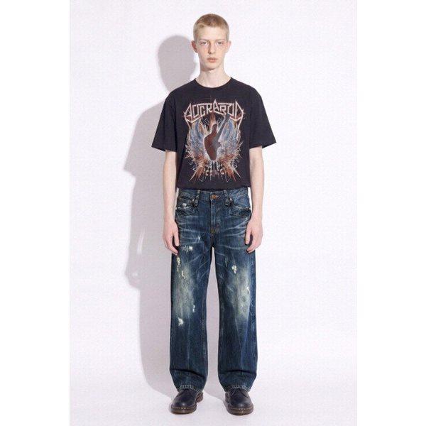 ルーズフィット ヴィンテージ アートワーク 半袖 Tシャツ_DJ