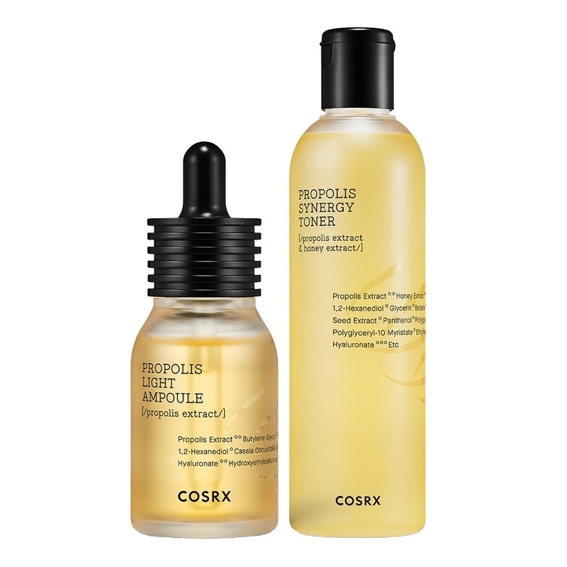 [2種セット]コースアルエックスフルフィットプロポリストナー+アンプル栄養光彩2種（トナー280ml+アンプル30ml） 6,594円