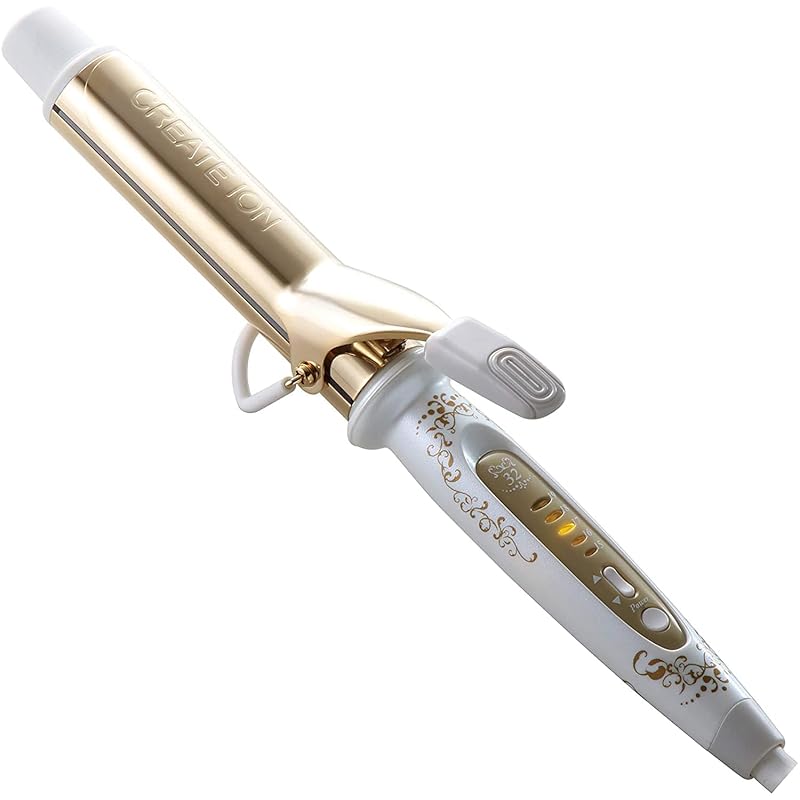 CREATEs ION クレイツ グレイスカール ヘアアイロン コテ 32mm 海外対応 カールアイロン CIC-W72010N