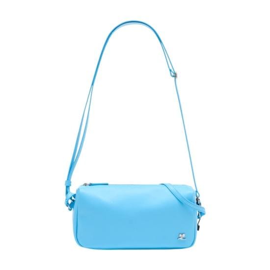 COURREGES Women Messenger Bags 226GSA231CR0027 7027 blue