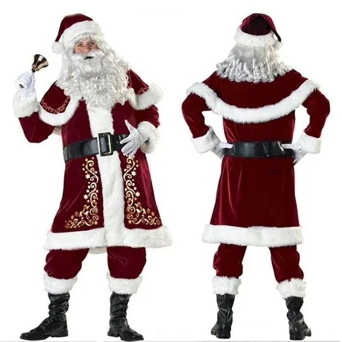 サンタクロース 衣装 メンズ クリスマス コスプレ 大人用 男の子 コスチューム 衣装 変装 仮装 コスプレ サンタ服 スーツ