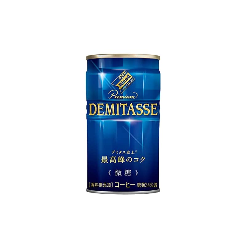ダイドー　ブレンド デミタスコーヒー 微糖 150g缶30本入２ケース