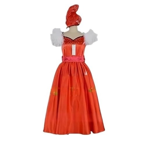 アメリカンウォーターフロント ビッグバンドビート ミニーちゃん コスプレ衣装風 コスチューム