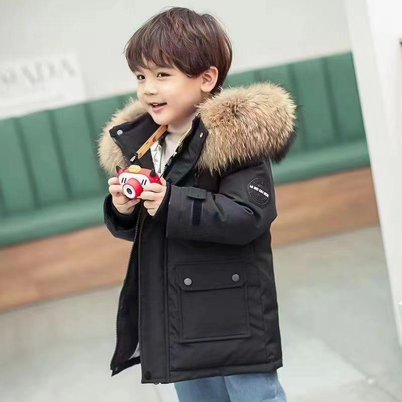 【2026新作】ダウンコート 子供服キッズ服 冬用 アウター 女子 男子 カッコイイ　ダウンコート ダウンジャケット 防寒 秋冬 ジュニア アウター ロングコート フード付き
