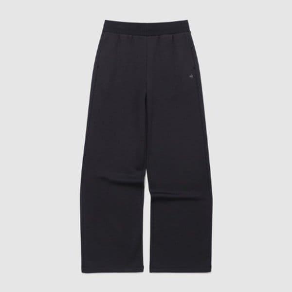女性レギュラーフィット モーダル メロウ パンツ ブラック QQ422OFPO1-BLK