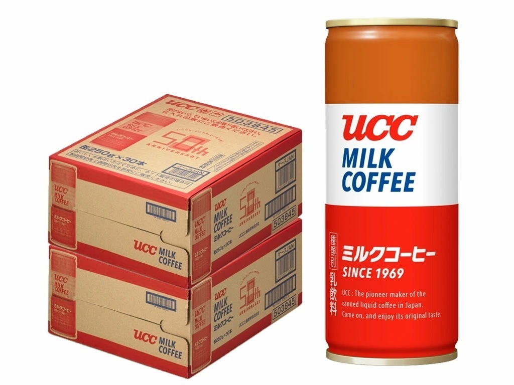 【送料無料】UCC 上島珈琲店 ミルクコーヒー 250ml2ケース/60本