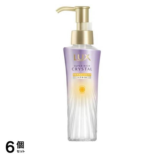 LUX ラックス スーパーリッチクリスタル マルチダメージリペア オイル ポンプ 90mL 6個セット
