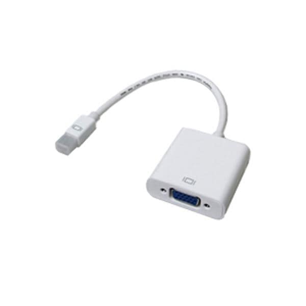 （まとめ） SUREFIREMiniDisplayPort to VGA変換アダプタ VV-MDPVGA-W-DO 1個 (×3セット)