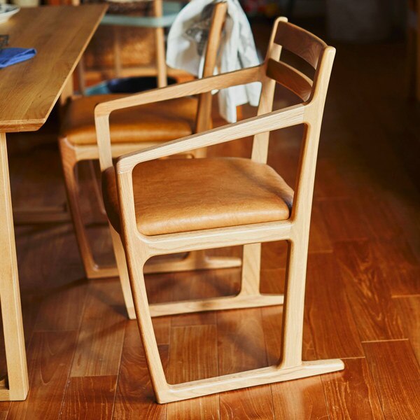 【返品?交換対象商品】 ひじ掛け 日本製 天然木 木製 座面高43cm アームチェア ダイニングチェア クッション 椅子 椅子