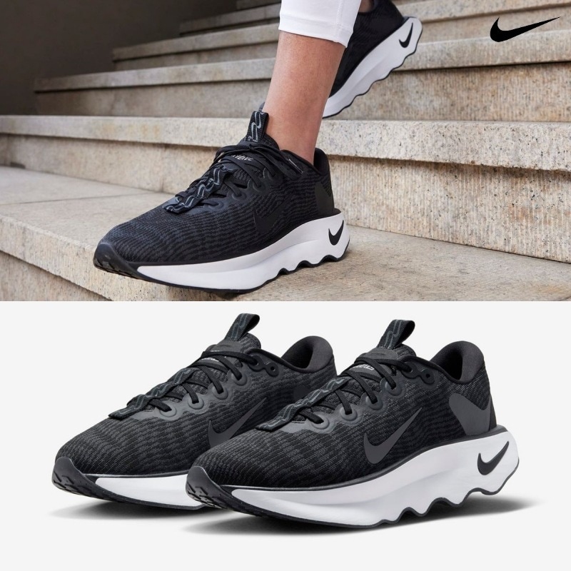 [NIKE] ナイキ スニーカー モティバ ウォーキングシューズ / BLACK