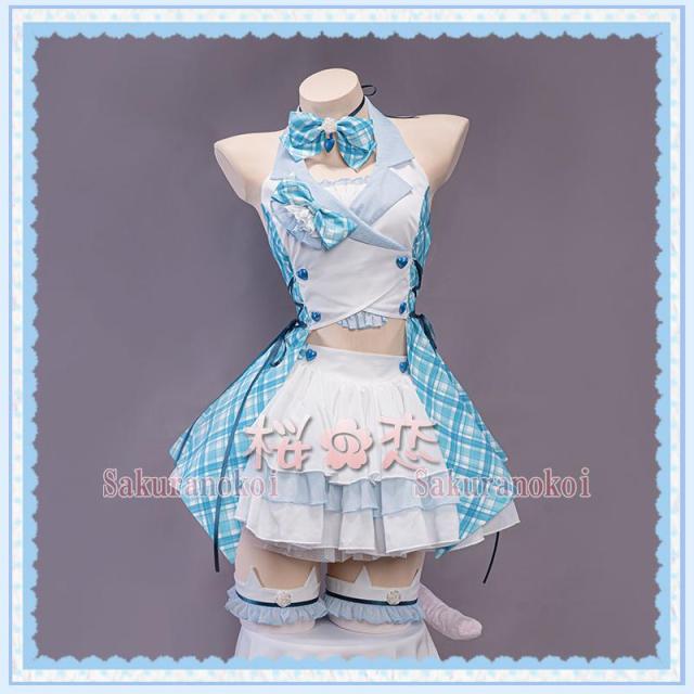 猫ぱら　バニラ　学園祭 文化祭 コスプレ衣装 靴 ブーツ ウィッグ 道具 コスチューム cosplay パーティー イベントuw1541