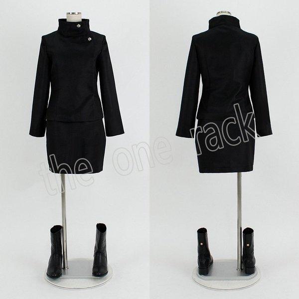 子供用 大人用 コスプレ衣装 呪術廻戦 家入 硝子（いえいり しょうこ） cos ウィッグ 靴 イベント パーティー コスチューム 変装