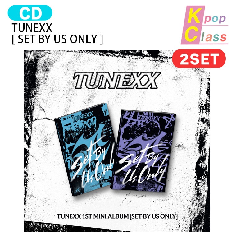 国内発送 TUNEXX [ SET BY US ONLY ] 2種SET 1st Mini Album / 1次予約