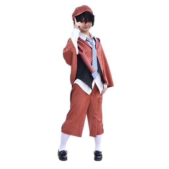 【人気SALE】SXXL サイズ 7点セット コスプレ衣装 コスチューム 江戸川乱歩 文スト 風 文豪ストレイドッグス