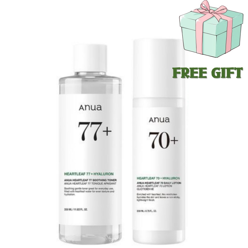 ドクダミ77％スージングトナー 350ml+ドクダミ70 デイリーローション 200ml (肌鎮静/乳液)