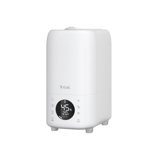 ティファール 加湿器 大容量 加熱超音波式 ハイブリット式 8L 木造~12畳/プレハブ~19畳 上から給水 フィルターレス 「スチーム アンド ミスト エル」 リモコン ホワイト HD6080J0