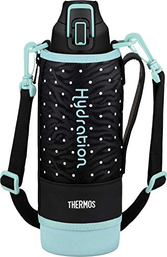 色：ドットブラック サイズ：1000 ml サーモス 水筒 真空断熱スポーツボトル ドットブラック