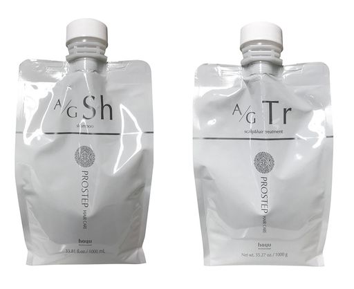 HOYU ホーユー プロステップ ヘアケア A/G シャンプー 1000ML & トリートメント 1000G セット