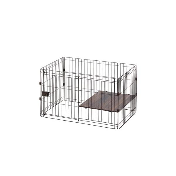 アイリスオーヤマ コンビネーションサークル用上段 P-CS-930UV ウォールナット 犬 犬用 ペット ペット用 室内 屋内 コンビネーションサークル 基本サークル