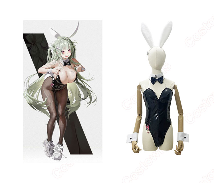 勝利の女神:NIKKE ソーダ：トゥインクルバニー コスプレ衣装 バニーガール衣装 オーダメイド可