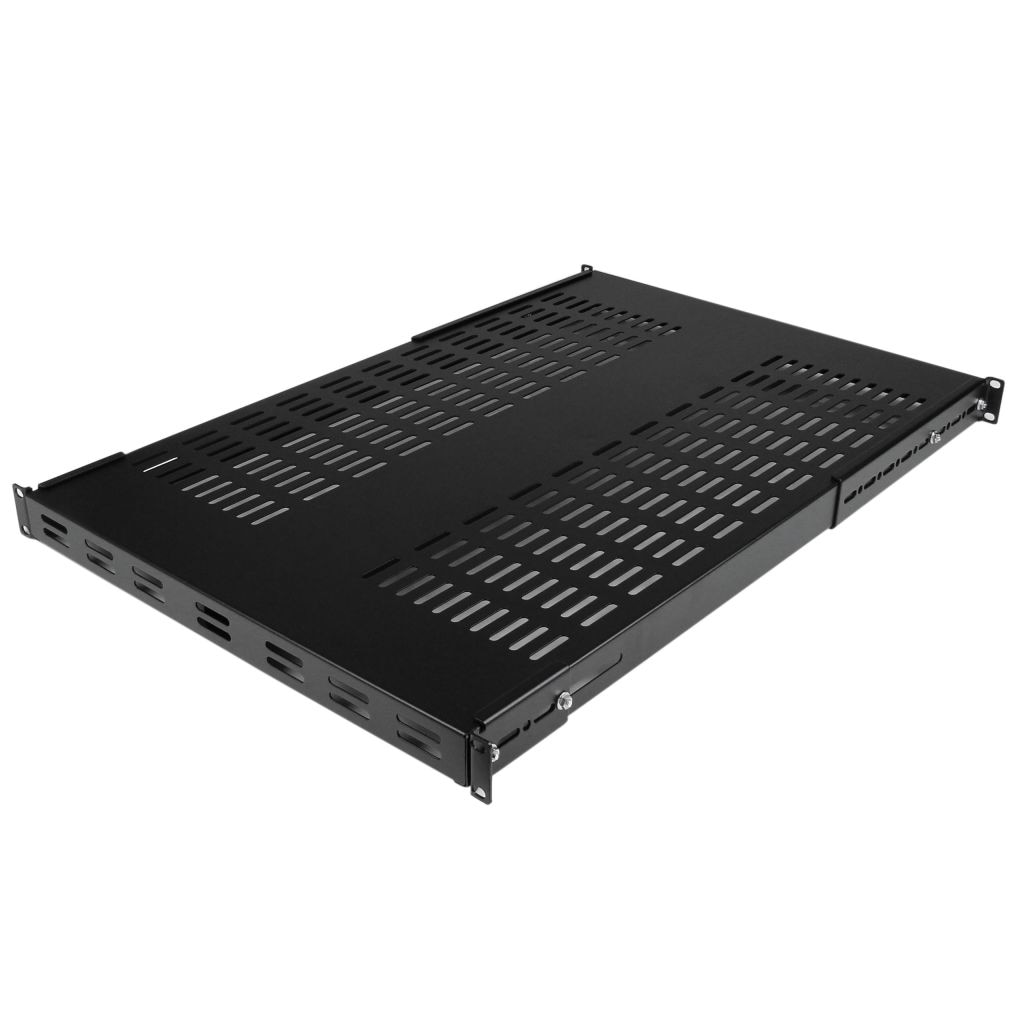 StarTech.com [ADJSHELFHDV] 1U 伸縮式放熱用スリット付きサーバーラック棚 15,185円