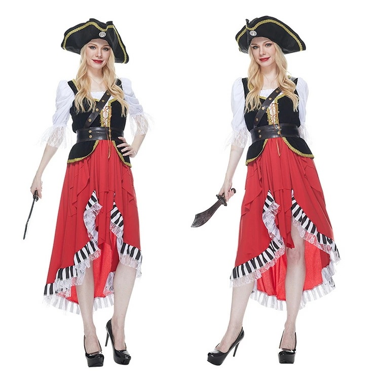 海賊 カリビアン ハロウィン コスプレ ハロウィン 仮装 大人 ハロウィン衣装 コスプレ衣装 レディース ハロウィーン 衣装 ガールズ 大人用 女性用 パーティー cosplay ハロウィン 全身 衣