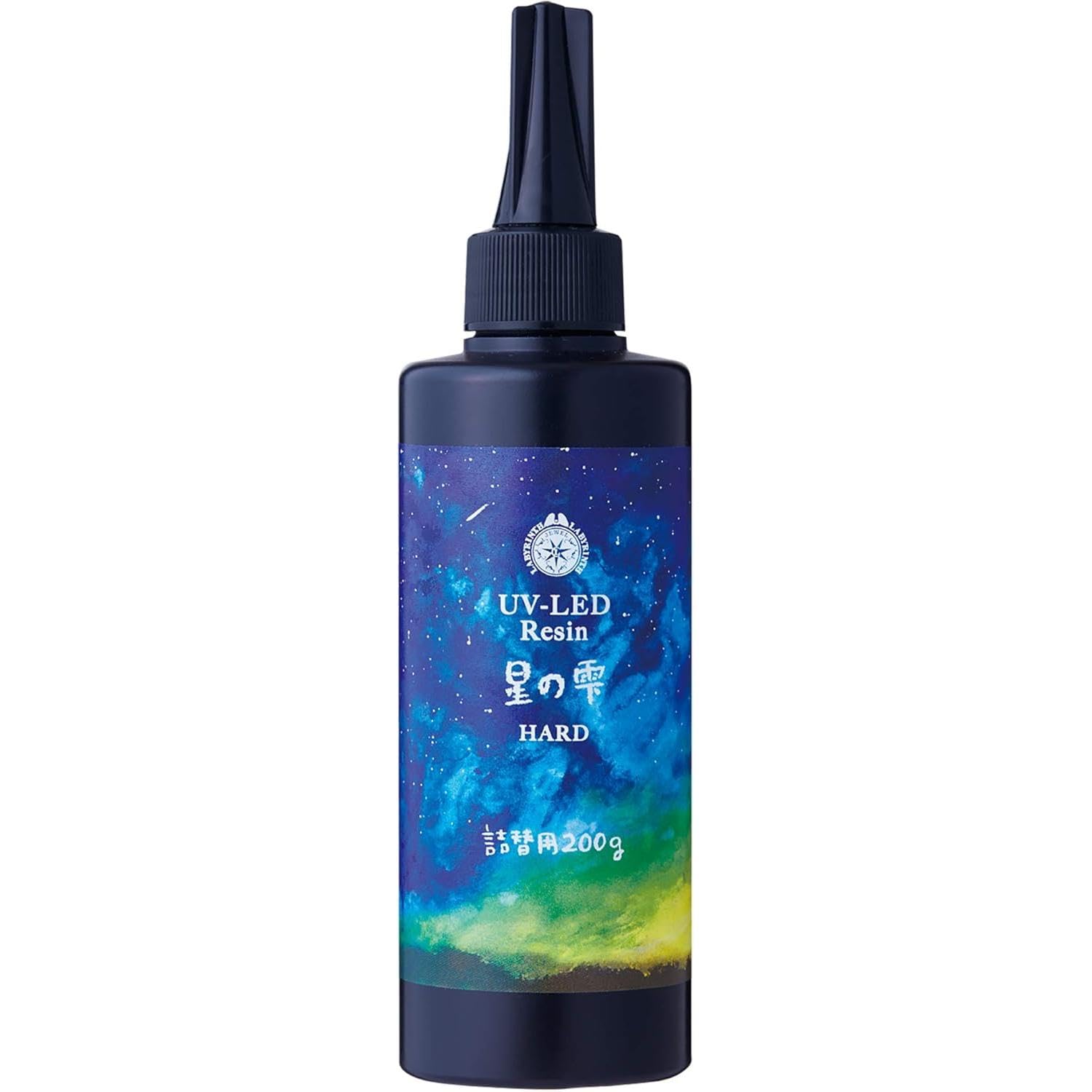 パジコ レジン液 大容量 UV-LEDレジン 星の雫 ハードタイプ 200g 透明 日本製 403241