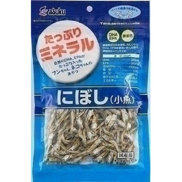 （まとめ買い）にぼし（小魚） 100g 犬猫用おやつ [x12]